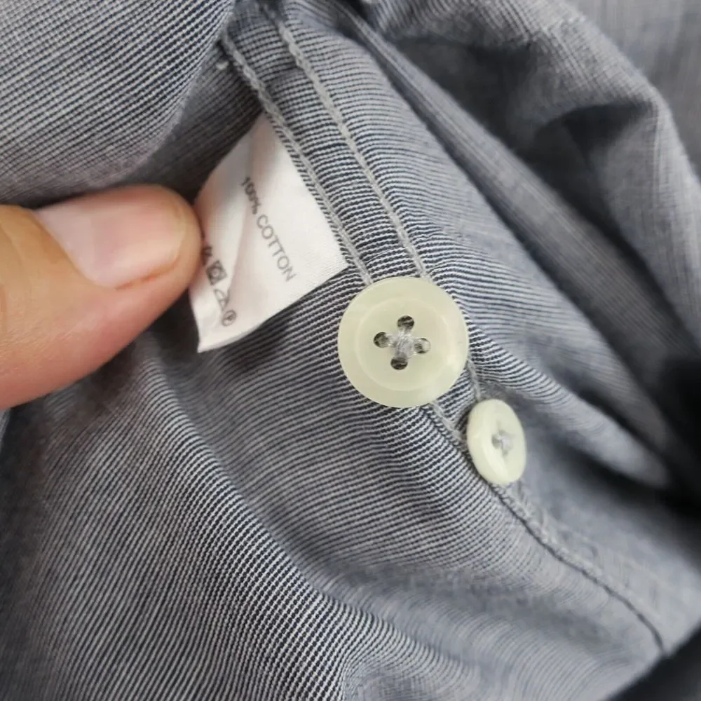 Todd Snyder Long Sleeve Men's‎ Button Up Shirt 100% Cotton